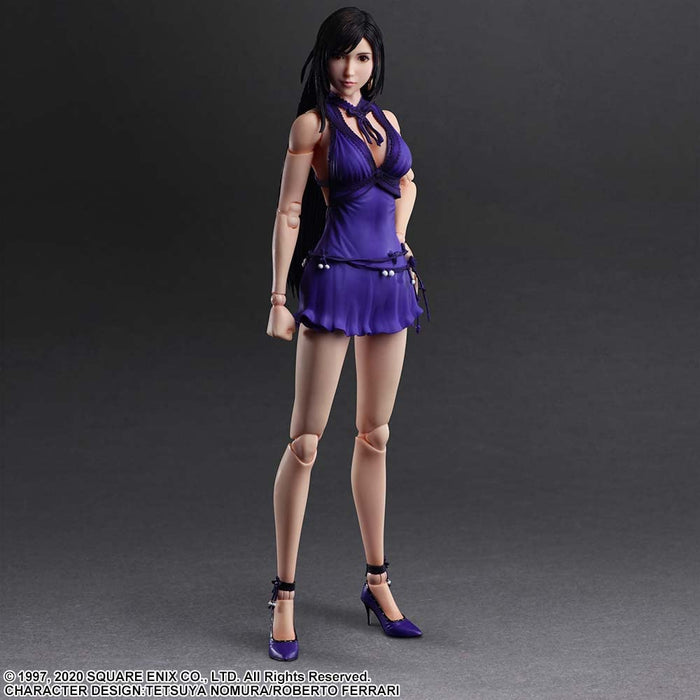Final Fantasy VII Remake STATIC ARTS Tifa Lockhart Dress Ver. Figure 203066 NEW_3