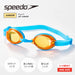 Speedo Swimming Goggles Jet Junior Unisex SEB02210 Blue/Orange One Size NEW_2