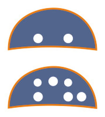 1/72 Bucker Bu-131 (RLM 66) Instrument Panel for RS Models Model Parts YMA7286_3