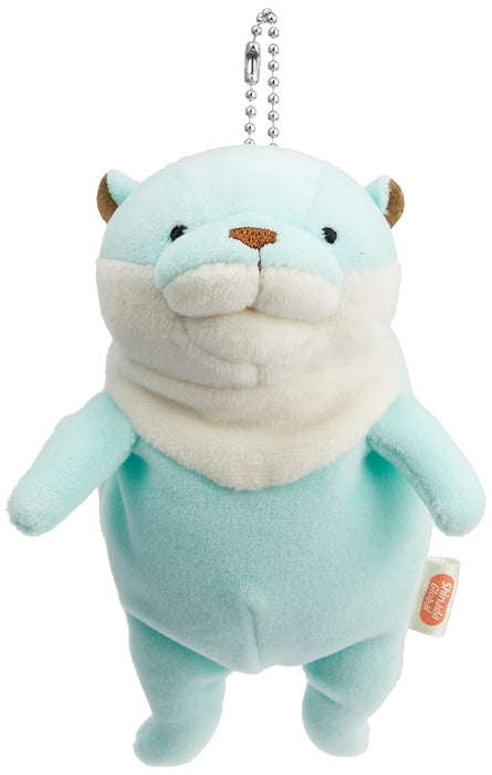 Shinada Global Mochi kawauso Otter Pastel Mint MINI with Ball Chain MOKW-0088PM_1