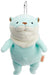 Shinada Global Mochi kawauso Otter Pastel Mint MINI with Ball Chain MOKW-0088PM_1