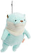 Shinada Global Mochi kawauso Otter Pastel Mint MINI with Ball Chain MOKW-0088PM_2