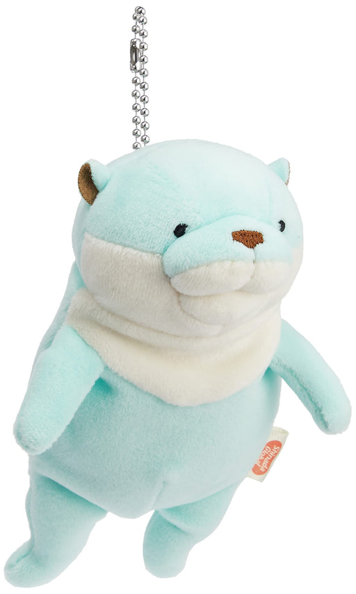 Shinada Global Mochi kawauso Otter Pastel Mint MINI with Ball Chain MOKW-0088PM_2