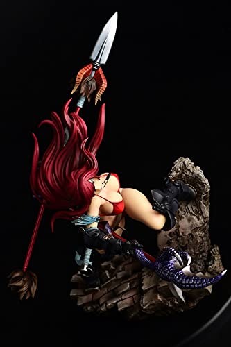 FAIRY TAIL Erza Scarlet The Knight Ver. Another Color :Black Armor: Figure NEW_3