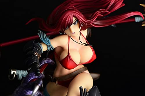 FAIRY TAIL Erza Scarlet The Knight Ver. Another Color :Black Armor: Figure NEW_5