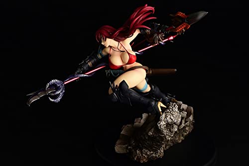 FAIRY TAIL Erza Scarlet The Knight Ver. Another Color :Black Armor: Figure NEW_8