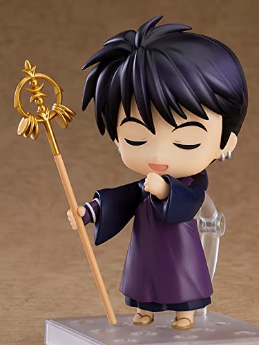 Nendoroid 1735 Inuyasha Miroku Figure plastic non-scale 100mm G12683 NEW_4