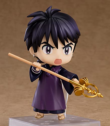 Nendoroid 1735 Inuyasha Miroku Figure plastic non-scale 100mm G12683 NEW_5