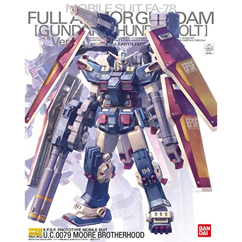 MG Gundam THUNDERBOLT 1/100 Full Armor GUNDAM Ver.Ka Colored Plastic Model Kit_6