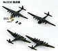 PIT-ROAD 1/700 SKY WAVE Series WWII Luftwaffe Aircraft Set 3 Kit NEW from Japan_2