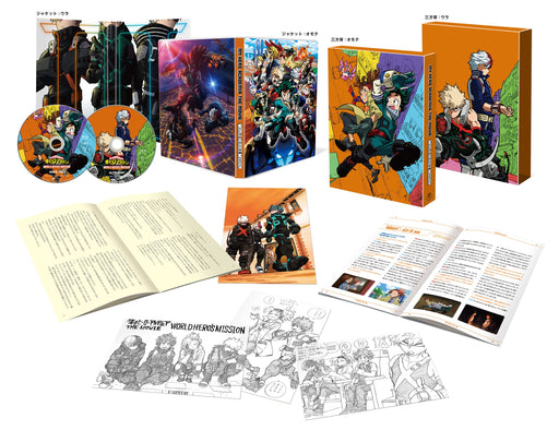 My Hero Academia World Heroes' Mission Plus Ultra Ed. 2 Blu-ray+Book TBR-31294D_1