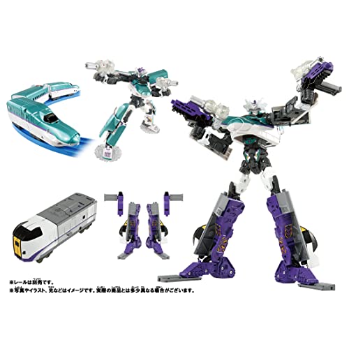TAKARA TOMY Plarail Shinkansen Henkei Robo Shinkalion Z H5 HOKUTO set Figure NEW_2
