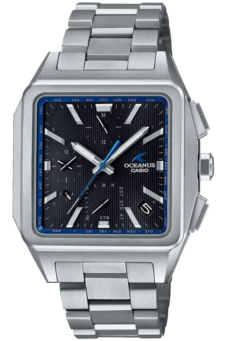 CASIO Oceanus OCW-T5000-1AJF Solar Radio Men's Watch Titanium Bluetooth NEW_1