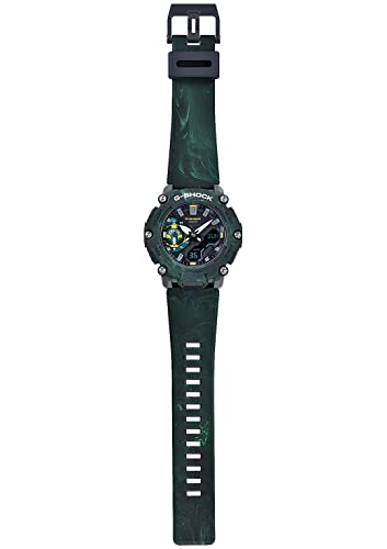 CASIO Watch G-SHOCK MYSTIC FOREST SERIES GA-2200MFR-3AJF Men's Green NEW_3