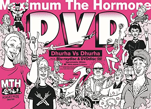 Maximum the Hormone Dhurha vs Dhurha Blu-ray+DVD+Sleeve case WPZL90246 NEW_1