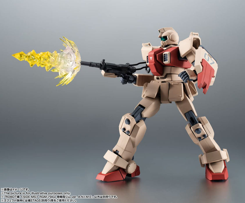 Robot Spirits Side MS RGM-79(G) GM Ground Type Ver. A.N.I.M.E. Figure BAS62985_5