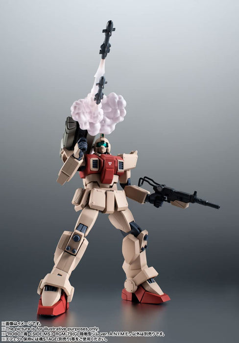 Robot Spirits Side MS RGM-79(G) GM Ground Type Ver. A.N.I.M.E. Figure BAS62985_6