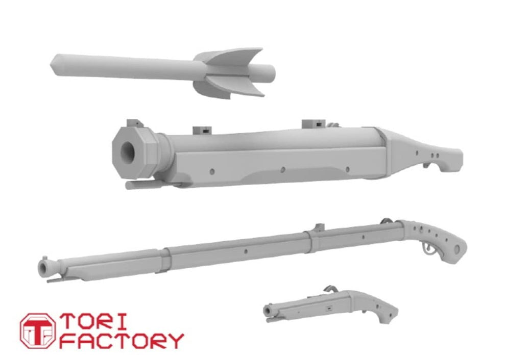 Tori Factory 1/12 Gun Series Medieval Matchlock Set Resin Kit GUN-07 Molding NEW_4