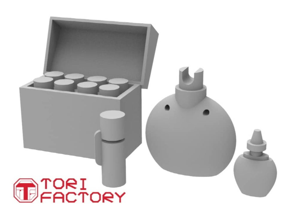 Tori Factory 1/12 Gun Series Medieval Matchlock Set Resin Kit GUN-07 Molding NEW_5