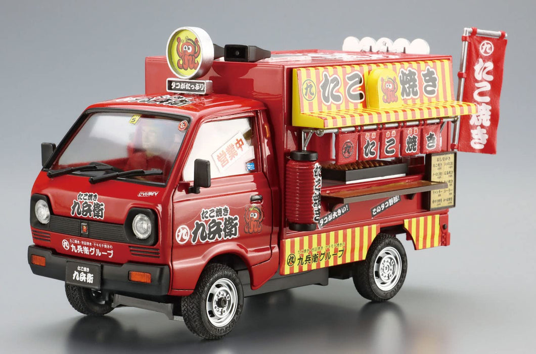 AOSHIMA 1/24 CATERING MACHINES No.5 TAKOYAKI HACHIROU Plastic Model kit NEW_2