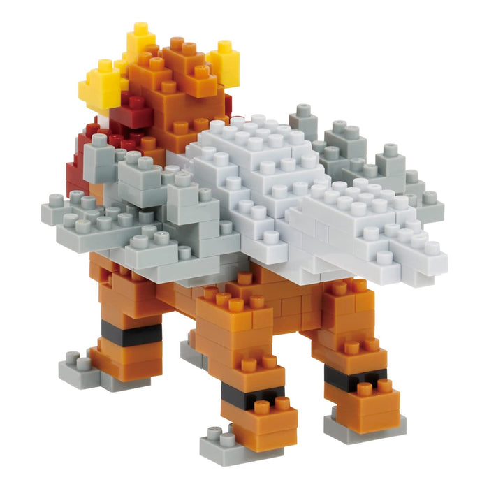 nanoblock Pokemon ENTEI NBPM_090 Block Buildings Toy Kawada 240 pieces NEW_3