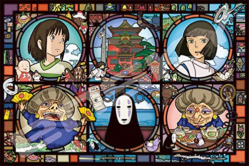 Spirited Away Mysterious Town News 1000 Piece Art Crystal Puzzle 1000-AC016_1