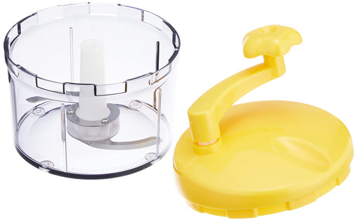 Shimomura Kogyo Made in Japan Yakipa! Chopped Chopper YP-625 Yellow Stainless_2