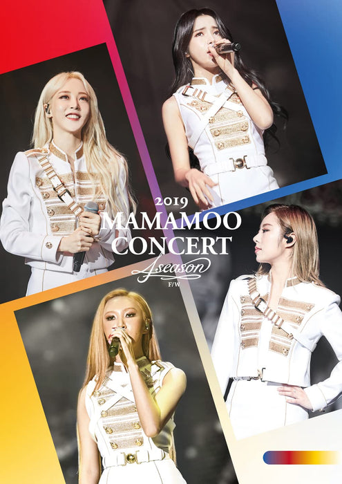 2019 MAMAMOO CONCERT 4season FW Blu-ray VIXL-343 Standard Edition K-Pop NEW_1