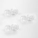 RADIUS Deep Mount earpiece In-Ear HP-DME03CL Clear Small Size Set of 3 pieces_2
