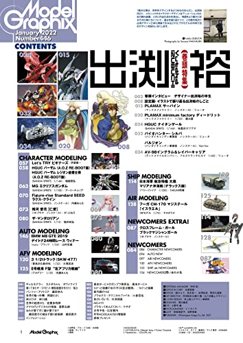 Dai Nihon Kaiga Monthly Model Graphix January 2022 Magazine NEW from Japan_2