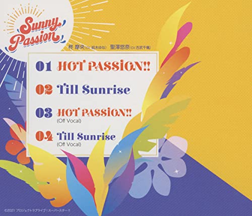 [CD] HOT PASSION!! / Sunny Passion / Love Live! Super Star!! Insert song NEW_2