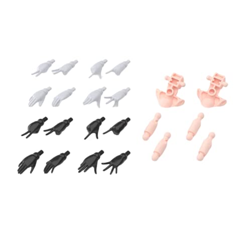 30MS Option Hand Parts [White/Black] (Plastic model) NEW from Japan_1