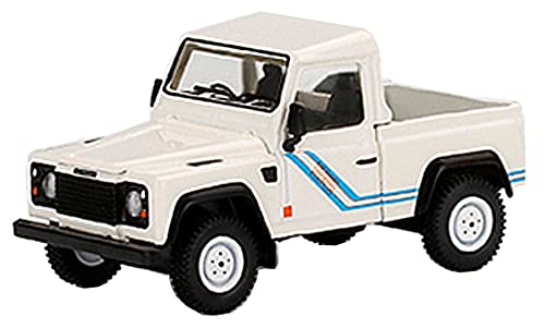 MINI GT 1/64 Land Rover Defender 90 Pickup White LHD Diecast Car MGT00338-L NEW_1