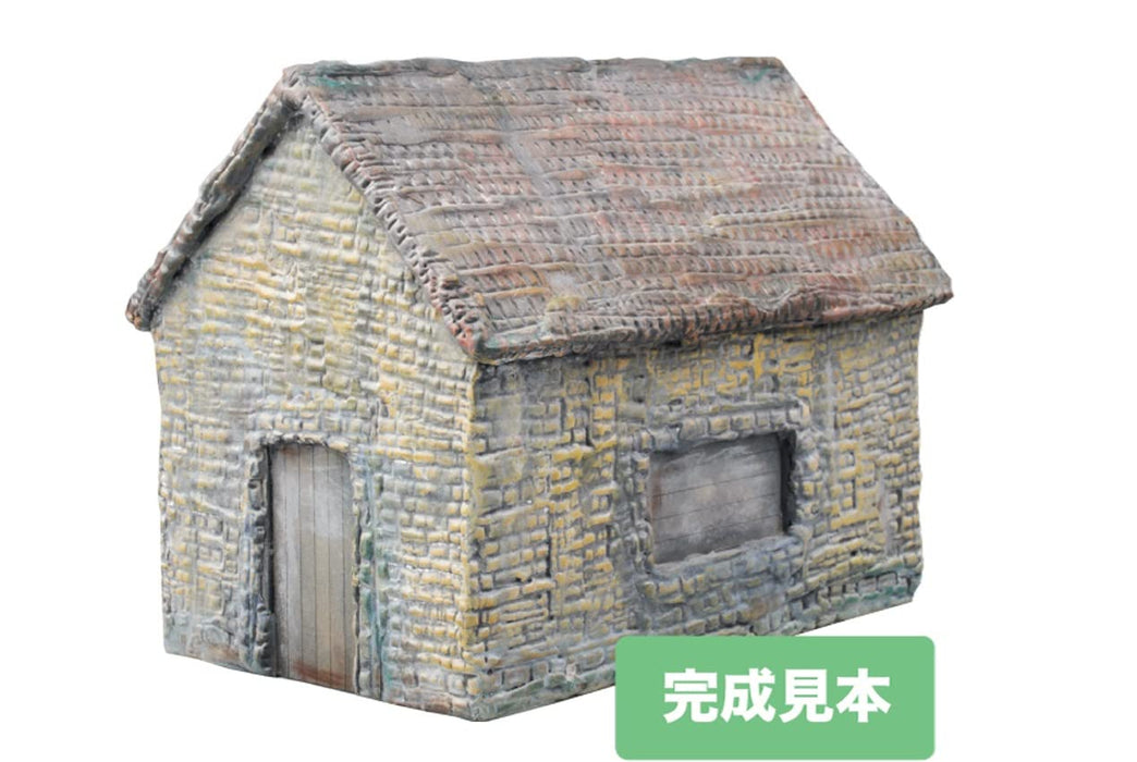 Platts/MONO 1/35 farm equipment shed & super lightweight clay diorama clay MJK02_2