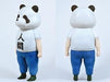 BellFine Dropkick on My Devil! Pandaman (Plastic model) 150mm non-scale B5-003_3