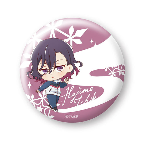 Skate Reading Stars Can Badge Hajime Ishikawa Union Creative H56xW56mm tin plate_1