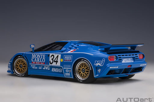 AUTOart 1/18 Bugatti EB110 SS 1994 # 34 Le Mans 24 Hours Finished Product 89417_2