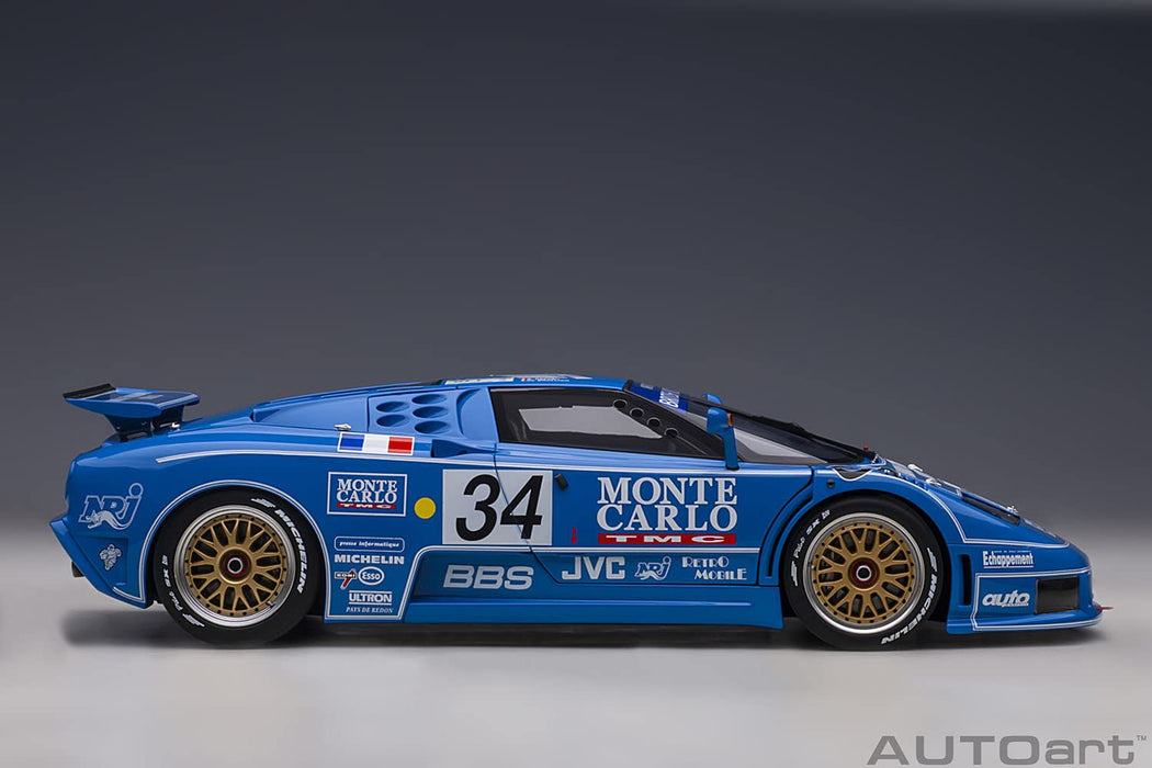 AUTOart 1/18 Bugatti EB110 SS 1994 # 34 Le Mans 24 Hours Finished Product 89417_4