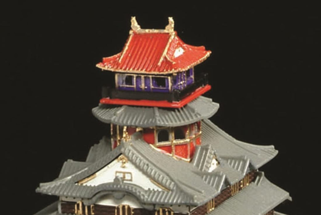 Doyusha JoyJoy Collection Japan's Famous Castle Model Azuchi Castle 1/540 JJ-10_4
