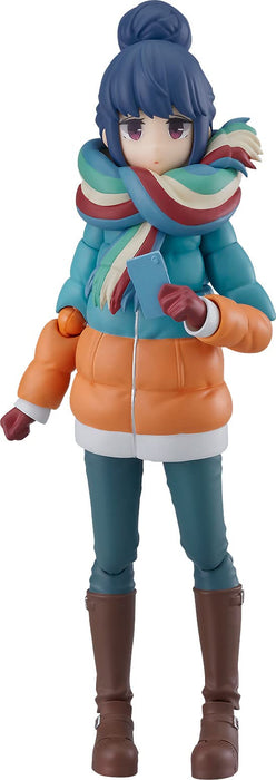 figma 551 Laid-Back Camp Rin Shima Painted plastic non-scale H130mm Figure NEW_1