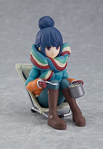 figma 551 Laid-Back Camp Rin Shima Painted plastic non-scale H130mm Figure NEW_5