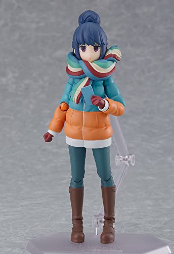 figma 551 Laid-Back Camp Rin Shima Painted plastic non-scale H130mm Figure NEW_6