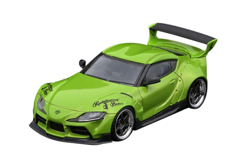 ignition model 1/64 PANDEM Supra (A90) Green Metallic Resin Model Car IG2837 NEW_1