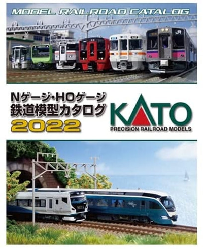 Kato N-Gauge HO-Gauge Railroad Model Catalog 2022 NEW from Japan_1