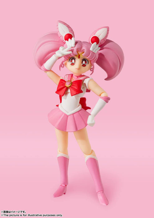 BANDAI S.H.Figuarts Sailor Moon Sailor Chibi Moon Anime Color Edition BAS62983_3