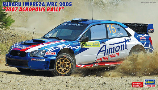 Hasegawa 1/24 SUBARU IMPREZA WRC 2005 2007 ACROPOLIS RALLY Model kit HA20558 NEW_1