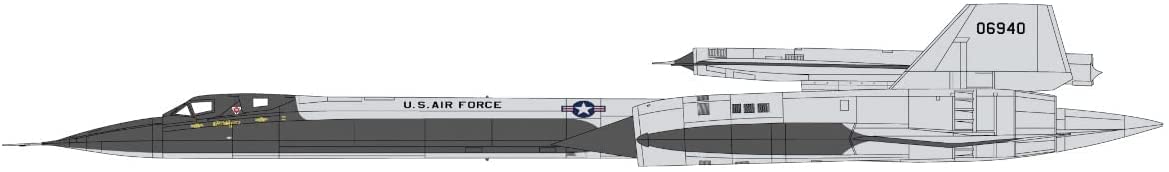 Hasegawa 1/72 SR-71 BLACKBIRD A Version w/ GTD-21B Model kit ‎HA02395 NEW_5