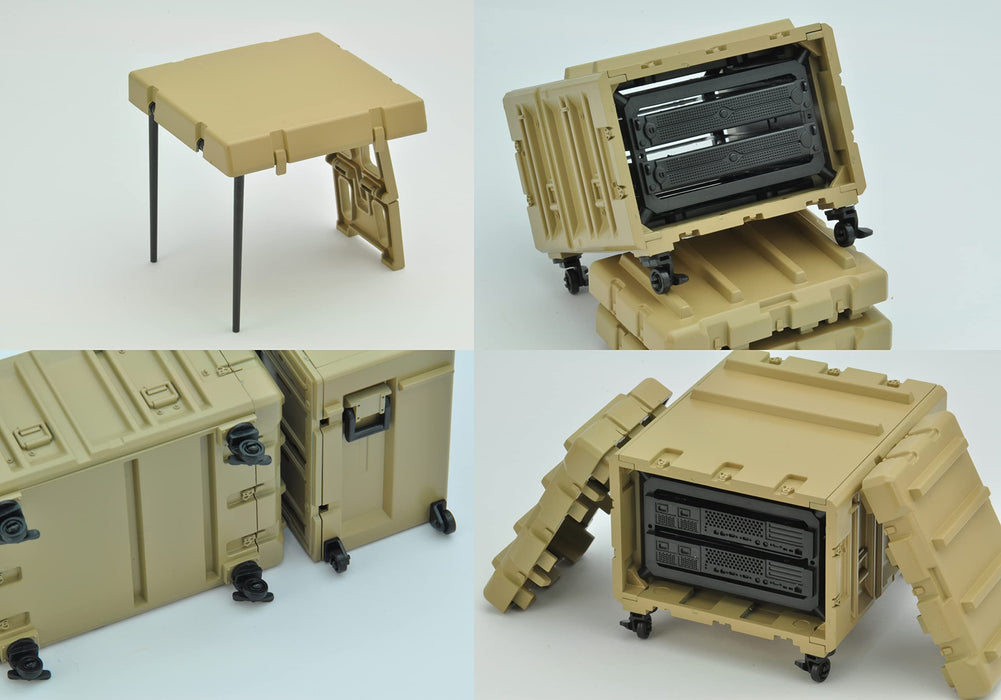 Tomytec Little Armory LD039 Field Desk A2 1/12 scale Plastic Model Kit 318804_4