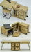 Tomytec Little Armory LD039 Field Desk A2 1/12 scale Plastic Model Kit 318804_5
