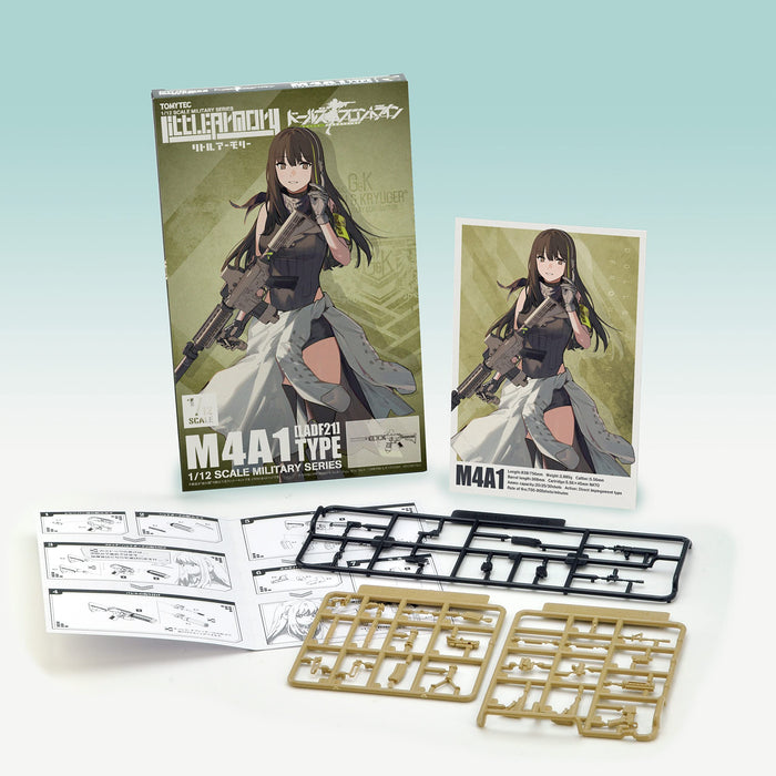Little Armory LADF21 Anime: Dolls' Frontline M4A1 Type Plastic Model kit 320593_2